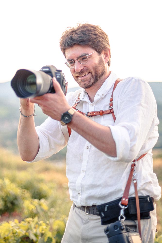 Portrait du photographe de mariage David Grimardias